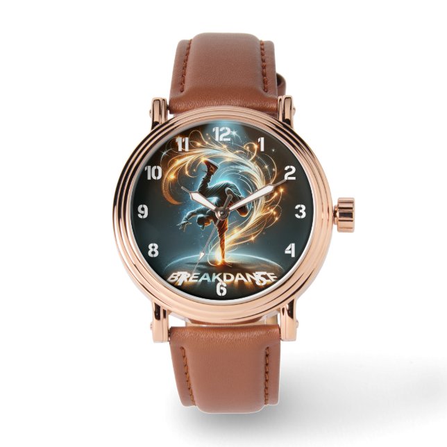 "Spotlight Groove" - ​ ​ im Rampenlicht tanzen! Armbanduhr (Vorderseite)