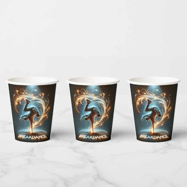 "Spotlight Groove" - ​ ​ im Rampenlicht tanzen! Pappbecher (Multi)