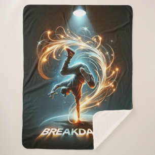 "Spotlight Groove" - ​ ​ im Rampenlicht tanzen! Sherpadecke