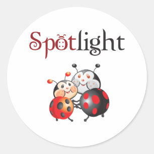 Spotlight Ladybug Sticker