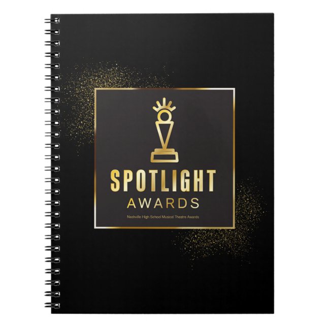 Spotlight Spiralblock Notizblock (Vorderseite)