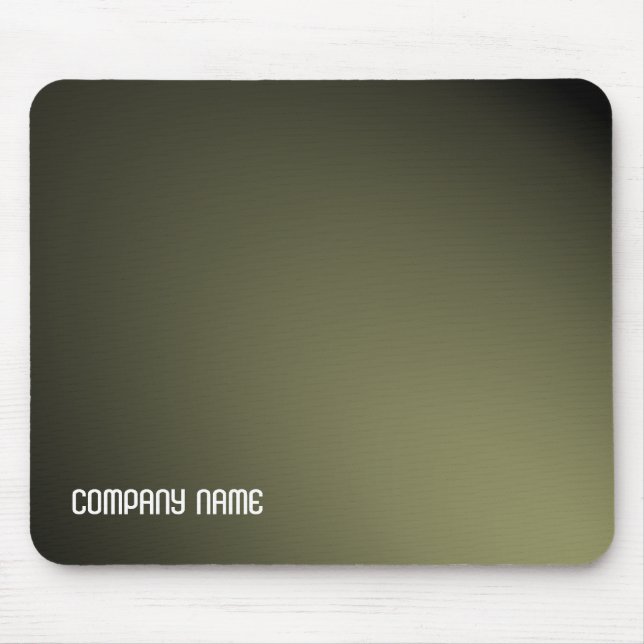Spotlit-Effekt - Khaki Mousepad (Vorne)