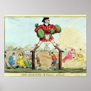 Spott-Adam-izing: der Koloss der Straßen Poster