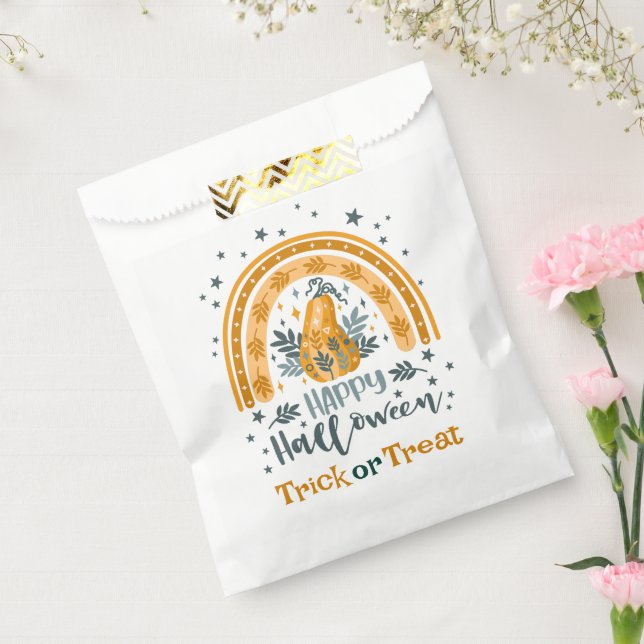 Spott Halloween-Symbole Geschenktütchen (Versiegelt)