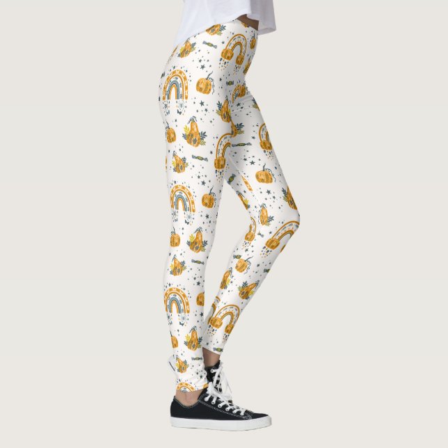 Spott Halloween-Symbole Leggings (Rechts)