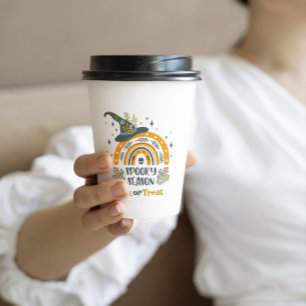 Spott Halloween-Symbole Pappbecher