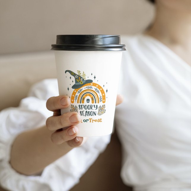 Spott Halloween-Symbole Pappbecher (Von Creator hochgeladen)