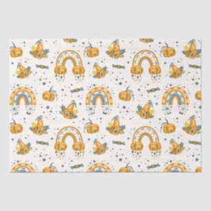 Spott Halloween-Symbole Seidenpapier