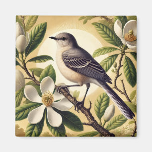 Spottdrossel Mississippi Staatsvogel Magnet