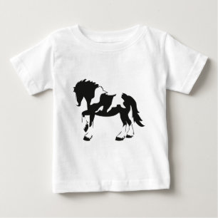 Spotted Draft Horse Baby T-shirt