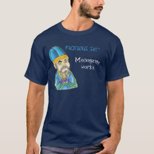 Spöttisch sagen Sie T-Shirt