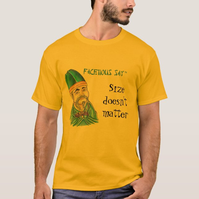 Spöttisch-Sagen T-Shirt (Vorderseite)