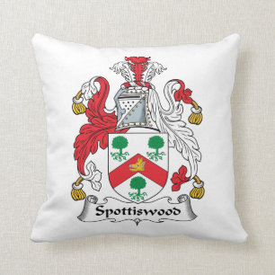 Spottiswood Familienwappen Kissen
