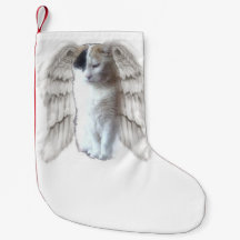 Spotty Angel Christmas Strumpf