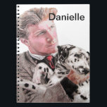 Spotty Dalmatiner Dog Hunde niedlich Girls Name No Notizblock<br><div class="desc">Spotty Dalmatiner Hunde niedlichen Mädchen nennen Notebook. Dieses Notizbuch würde so ein Begrüßungsgeschenk für jeden Garten- oder Hundefreund machen. Entworfen aus meinen ursprünglichen Aquarellbildern.</div>