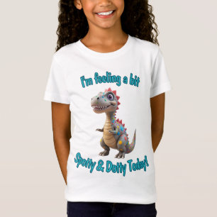 Spotty Dino Dot Day Spaß Kinder T-Shirt