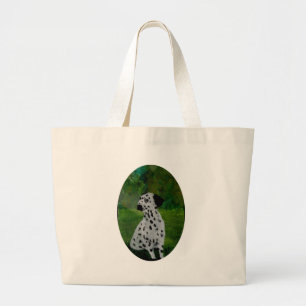 Spotty Dog Art Dalmatiner Jumbo Stoffbeutel