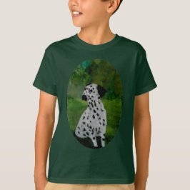 Spotty Hundekunst-Dalmatiner T-Shirt