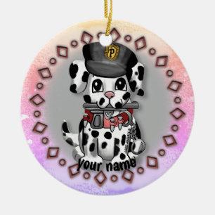Spotty Police Hunde Ornament