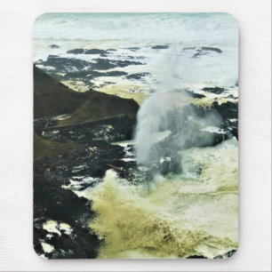 Spouting Horn, Cape Perpetua, Oregon Coast Mousepad