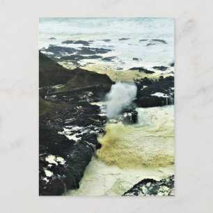 Spouting Horn, Cape Perpetua, Oregon Coast Postkarte
