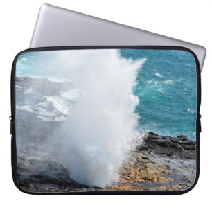 Spouting Horn in Kauai, Hawaii Laptopschutzhülle