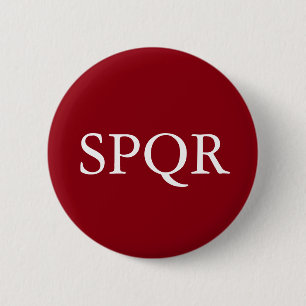 SPQR-Abzeichen Button