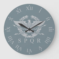SPQR Das römische Kaiserreich Emblem Zahlen