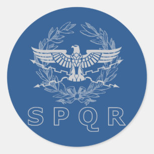 SPQR Das römische Reich Emblem Sticker