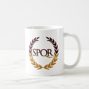 SPQR KAFFEETASSE