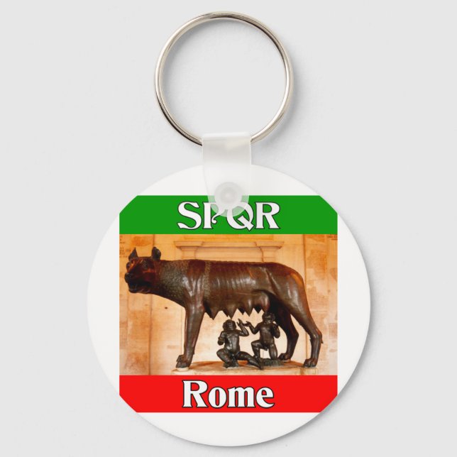 SPQR Rom Schlüsselanhänger (Vorderseite)
