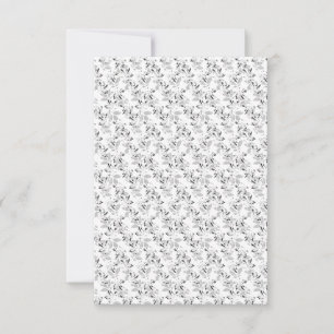 Sprachdesign 20 RSVP karte