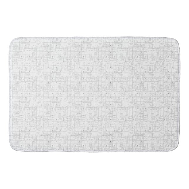 Sprachdesign 34 badematte (Vorderseite)