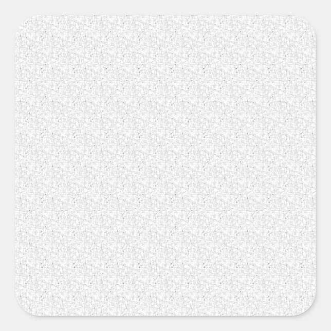 Sprachdesign 5 quadratischer aufkleber (Vorderseite)