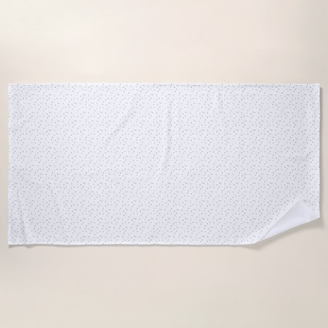 Sprachdesign Six Strandtuch (Vorderseite)