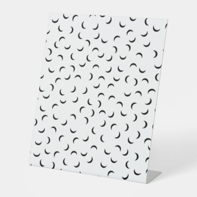 Sprache, Carbon Gray Pedestal Sockelschild (Vorderseite)