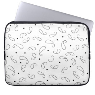 Sprache, Dark Grey Electronics Bag Laptopschutzhülle