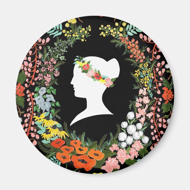 Sprache der Blume Magnet (Vorne)