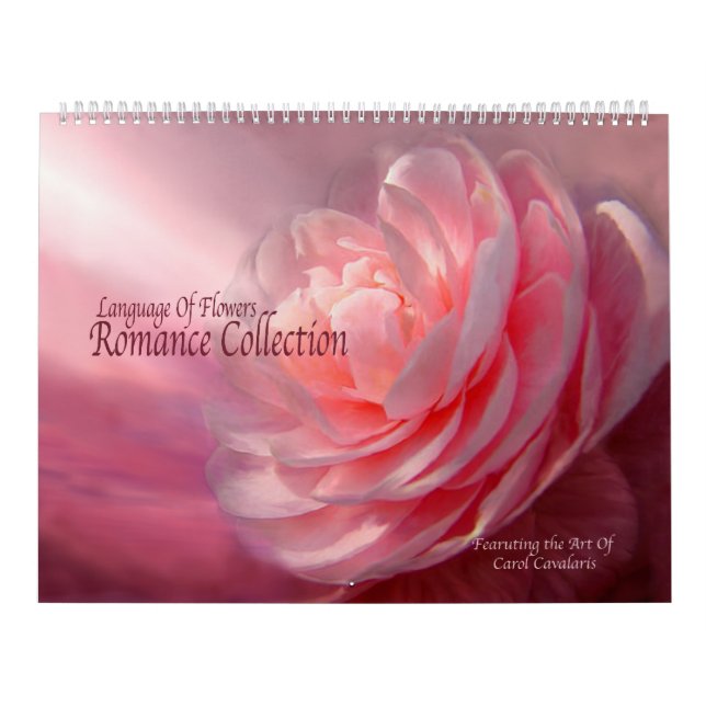 Sprache der Blumen - Romance Sammlungs-Kalender Kalender (Titelbild)