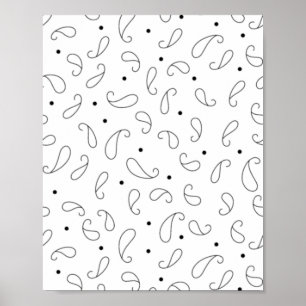 Sprache, dunkelgrau poster