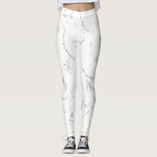 Sprache, graue Wolke Leggings