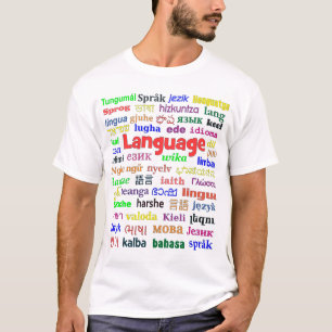 Sprache in vielen Sprachen c T-Shirt