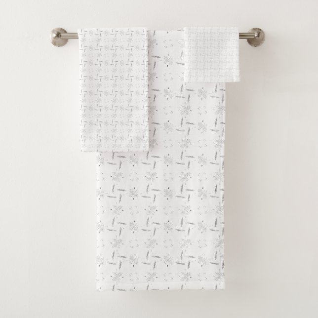 Sprache, leicht grau, Geyser Badhandtuch Set (Insitu)