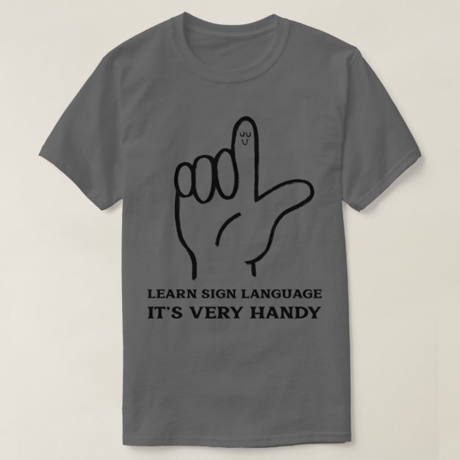 Sprache lernen T-Shirt (Design vorne)