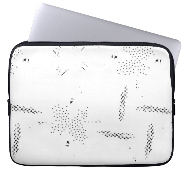 Sprache, Light Gray, Geyser Electronics Bag Laptopschutzhülle (Vorderseite)