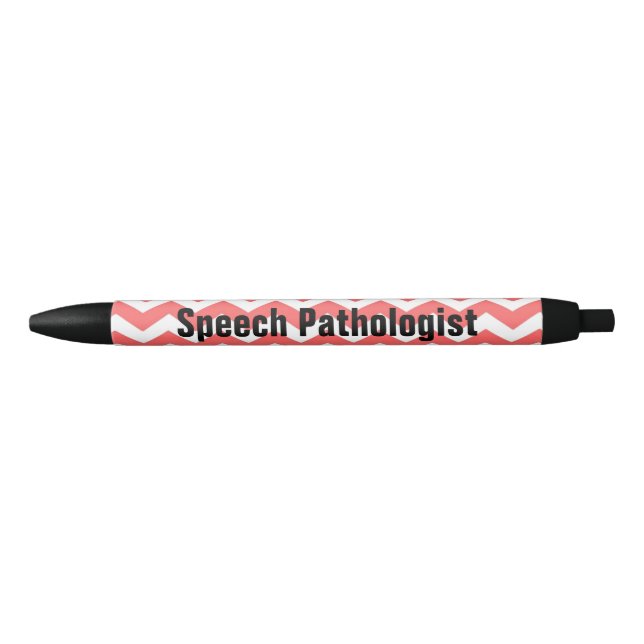 Sprache-Pathologe-Zickzack Tinten-Stift Kugelschreiber (Vorderseite)