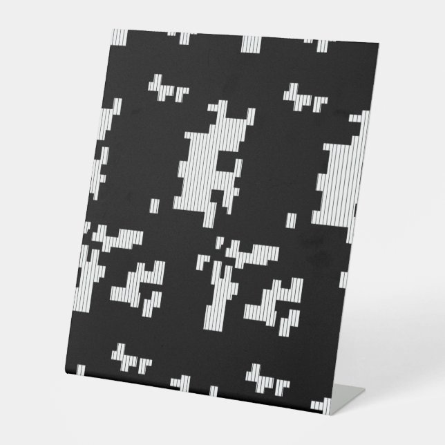 Sprache, stürmisches Schild der Wüste (Vorderseite)