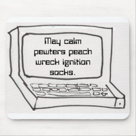 Spracheerkennung - erhaltenes it gut-äh mousepad