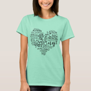 Sprachen des Liebe-Herzens T-Shirt