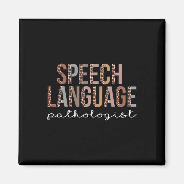Sprachpathologe Leopard Apprecision F Magnet (Vorne)